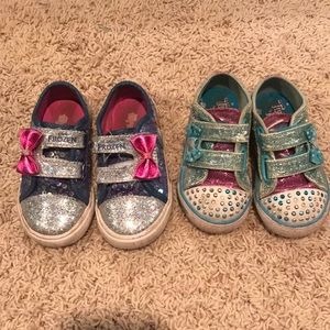 Sketcher twinkle toes/ froze shoes